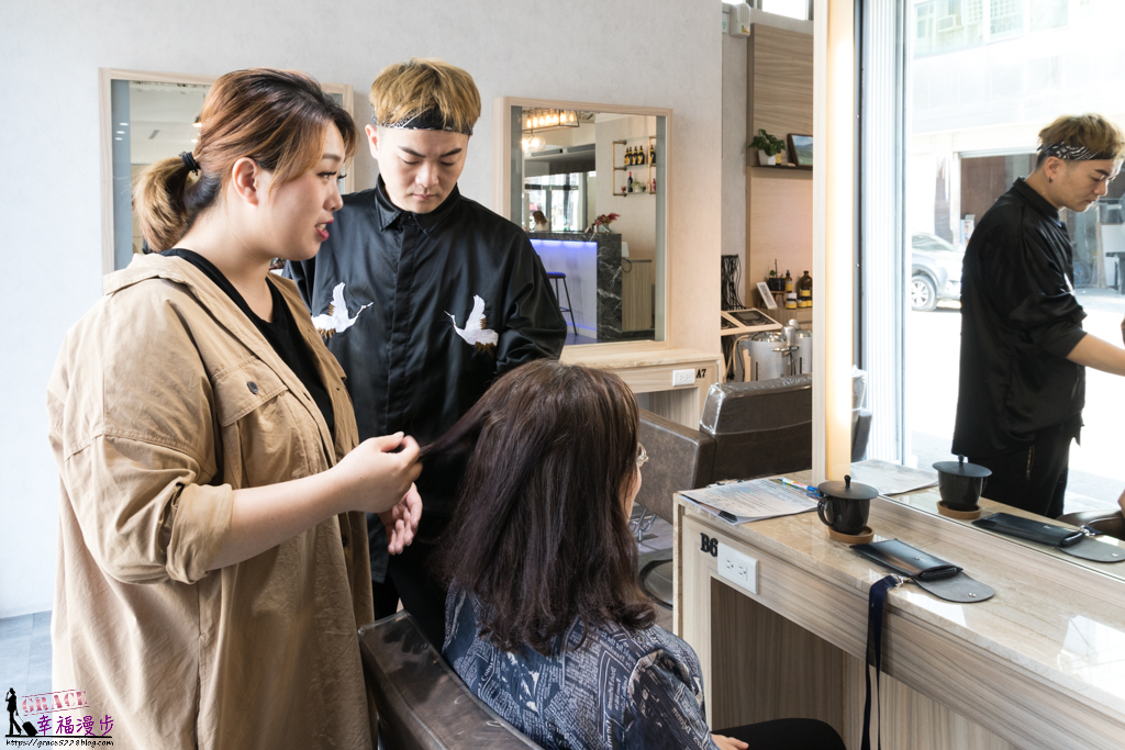 初次Hair Salon