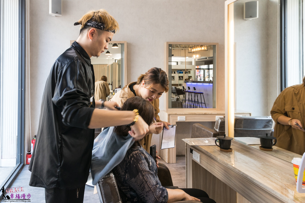 初次Hair Salon